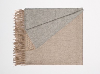 Vorschaubild begg arran reversible plaid stone flannel