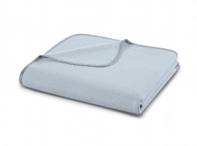 Vorschaubild biederlack green line plaid light blue