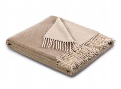Vorschaubild biederlack kaschmir plaid natur sand