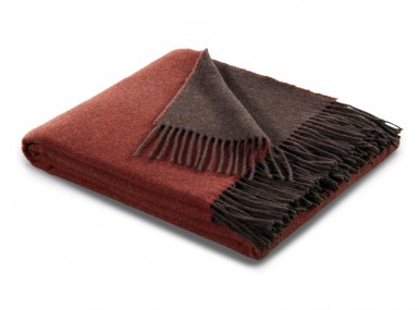 Vorschaubild biederlack kaschmir plaid rust braun