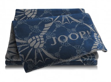 Vorschaubild joop plaid cornflower double navy silber