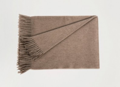 Begg Kashmir Plaid Arran Uni Dark Natural