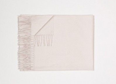 Begg Kashmir Plaid Arran Uni Oyster