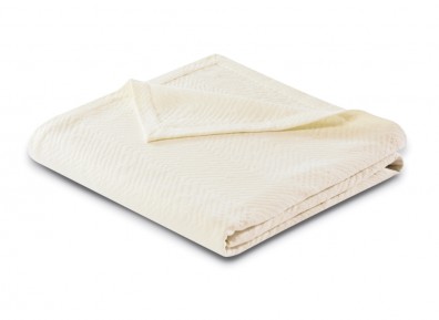 Biederlack Tagesdecke ecru