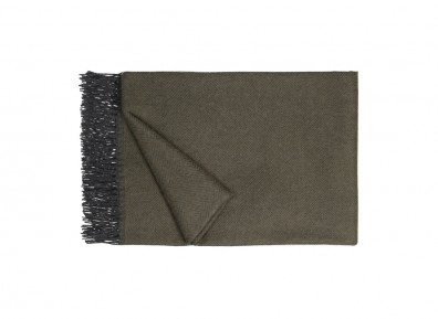 Christian Fischbacher Kuscheldecke Noble antique green Alpaka