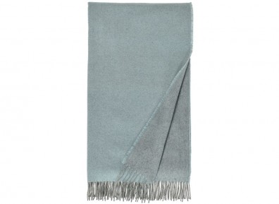 Christian Fischbacher Plaid ASPEN Kaschmir Graugrün