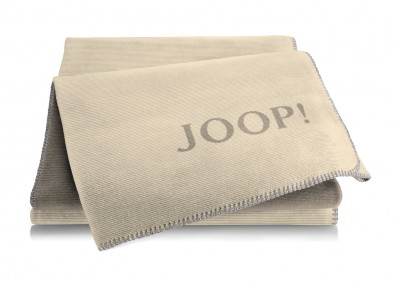 Joop! Plaid Melange Doubleface cashew kastanie