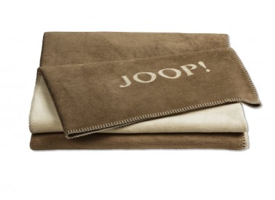 Joop! Plaid Uni Doubleface cashew macchiatto